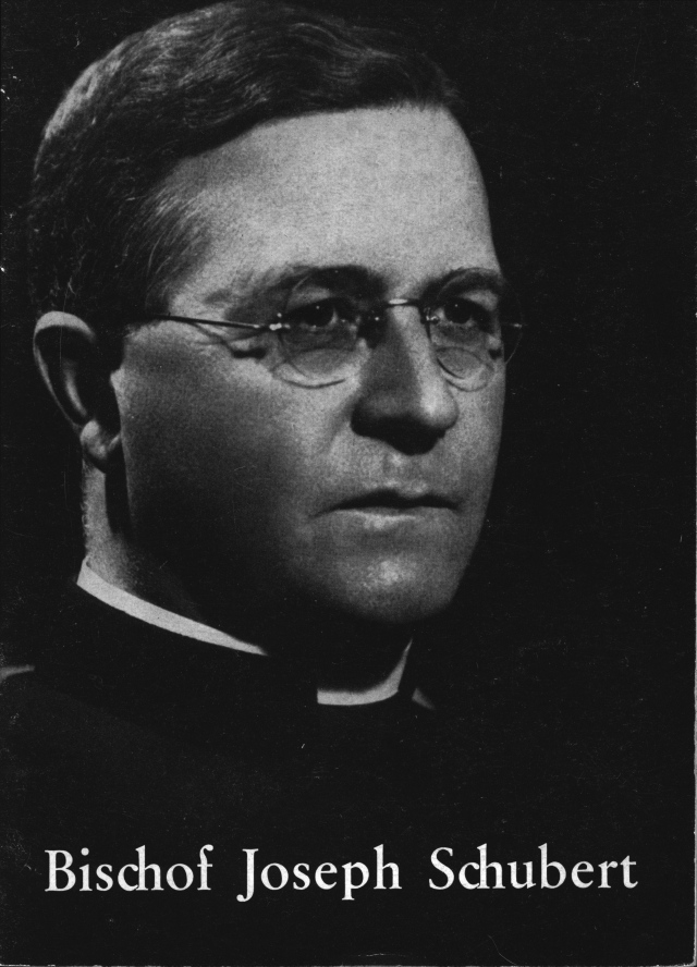 Titelbild: Biographie Bischof Joseph Schubert